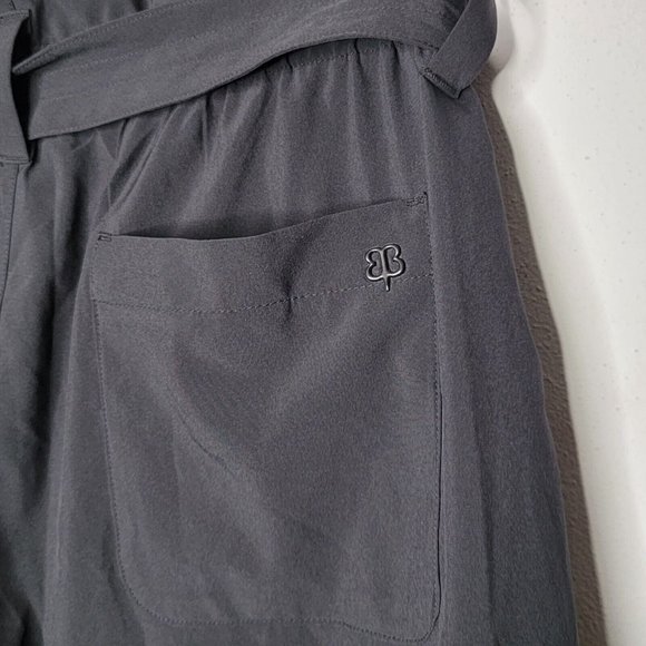 Betabrand 2XL Black Women's Paperbag Pants Tie Waist‎ Lightweight Straight Leg - Picture 5 of 7